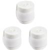 Vjsujehgy 3 Pc 2.5 M Eslatic Cotton Sport Strap Boxing Bandage per Muay Thai Taekwondo Mano Avvolge Bianca
