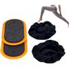 TABSIRAH Core Sliders - Dischi scorrevoli ovali per fitness, per esercizi addominali, coppia di feltrini portatili in EVA per moquette, pavimenti , casa, camera da , palestra, routine quotidiana