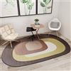 Ommda Tappeto Moderno Salotto Antiscivolo Colorati Colore Tappeti Moderni Soggiorno Forma Irregolare Motivo Geometrico Lavabile Design 50x80cm