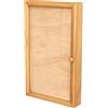 GRECA Coperchio contatore in legno. Finitura vernice rovere Dimensioni (larghezza x profondità x altezza): 30 x 6 x 48 cm. Dimensioni interne: 27,5 x 4,6 x 45,5 cm. Porta con acrilico trasparente e