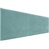 DHOME Testiera con Finitura in Spugna Soft Rivestimento Liscio in Tessuto Morbido Ideale per Pareti Acustiche e Testiere Fonoassorbenti da Letto (160cm, 8cm - 70 Al., Turchese)