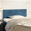 FUDUGEHMIOFWFJJ copritestata elasticizzata per letto matrimoniale contenitore,Testiera Blu scuro 90x5x78/88 cm in TessutoAdatto per letti singoli, letti matrimoniali, tutti i tipi di letto