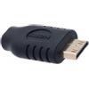 REY Adattatore da mini HDMI maschio a micro HDMI femmina Connettori dorati