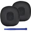 Adhiper Major III - Cuscinetti auricolari compatibili con cuffie Marshall Major III Major IV, con cuscinetti in gel di ghiaccio e memory foam, colore: Nero