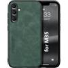 Kepuch Silklike Cover per Samsung Galaxy M35 - Custodia Case Piastra Metallica Incorporata per Samsung Galaxy M35 - Verde