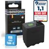 PATONA Platinum Batteria di ricambio per Sony NP-F970 - 10500 mAh 75,6 Wh Li-Ion USB-C PD45W & USB-A - NP F970 Battery Pack & Power Bank per fotocamera, monitor e luce LED, con scatola protettiva