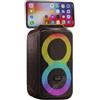 Generico Speaker Cassa Bluetooth, Impermeabile IP67, Altoparlante Waterproof Portatile, WiFi 20W Boombox 17 X 10 cm, Vivavoce, Effetti LED - Cubo
