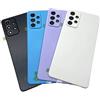 Generic SHOWGOOD - Cover posteriore per Samsung Galaxy A72 4G/5G, con obiettivo della fotocamera, per Samsung A72, colore: Bianco