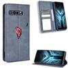BaiFu Cover per ASUS ROG Phone 3 ZS661KS, Custodia Portafoglio Pelle Sintetica con TPU, Supporto Stand, Slot per Schede e Protezione Integrale Adatto per ASUS ROG Phone 3 ZS661KS Cellulare, Blu