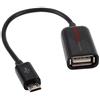 Techgear® - Cavo adattatore micro USB On The Go OTG per la modalità USB host per Samsung Galaxy S7, S7 Edge, S6, S6 Edge, S5, S4, S3, S2, Samsung Galaxy Note 5, Note 4, Note 3, Note 2, Note 1, Galaxy Alpha, Ace, E5, E7, ecc., 5 pin femmina