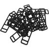 NIYANGLE Supporti Elasticizzati in Gomma Facile da Usare Ampia Compatibilità Set 20 Pezzi per Montaggio Dash Cam su Specchietto Retrovisore Auto per Registratori di Guida