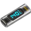 CY Adattatore Display LED intelligente di tipo C trasparente Adattatore di estensione USB-C femmina-femmina USB4.0 40 Gbps 140 W Rilevatore di tester di monitoraggio della tensione di corrente