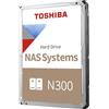 Toshiba N300 NAS HDWG51CEZSTA - disco rigido - 12 TB - interno - 3,5 (8,9 cm)