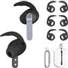 Jiziya 3 paia di tappi per le orecchie in silicone compatibili con Samsung Galaxy Buds 4 Pro 2026, antiscivolo, protettivi con marcatore, include custodia in silicone, portachiavi e panno per la pulizia