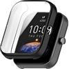 KUTEWEU Compatibile con Amazfit Bip 3 Smart Watch Pellicola Protettiva per Display Custodia, Involucro di Ricambio, TPU Protettivo Skins Copertura Cover Case per Amazfit Bip 3 Pro (Black)