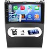 ETLFUCyber [2G+64G] Android Autoradio per Mercedes Benz A B Class B200 W169 A160 A180 A200 A220 2008-2012 con Senza Fili Carplay e Android Auto, Radio Touch Screen HD 9 pollici con GPS/WiFi/Bluetooth/EQ/FM RDS