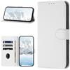 YIRRANZD Cover per iPhone 13 Pro Max, Custodia a Libro in PU Pelle [Slot Carte] Premium Flip Caso Portafoglio, Antiurto Wallet Case Cover per iPhone 13 Pro Max (Bianco)