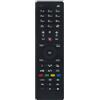 AULCMEET Telecomando sostitutivo RM-C1247 Sub RM-C3182 RC4876 RC4849 RC4870 RC4875 Adatta per JVC HD-Ready TV LED LT-24C360 LT-32C345(C) / LT-32C346(C)