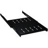 EFB scaffale estraibile 1U da 19", ET -- 750..850 mm,,30 kg, ST 1000, RAL9005