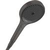 hansgrohe Rainfinity Doccetta 130 3 getti EcoSmart, cromo nero satinato, 26865340
