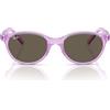 Ray-Ban Occhiali da Sole RJ9080S 7172/3 Viola/Marrone Bambini 45/16/125