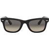 Ray-Ban Occhiali da Sole RB2140 901/32 Wayfarer Nero/Grigio Unisex 50/22/150