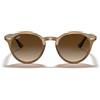 Ray-Ban Occhiali da Sole RB2180 616613 Marrone/Marrone Sfumato Unisex 49/21/145