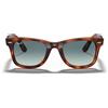 Ray-Ban Occhiali da Sole RB4340 63973M Wayfarer Ease Marrone/Blu Sfumato Unisex 50/22/150