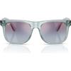 Ray-Ban Occhiali da Sole RJ9069S 7223U0 Junior Justin Blu Trasparente/Viola Specchiato Bambini 48/16/130