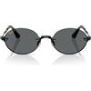 Ray-Ban Occhiali da Sole RB3929 002/81 x ASAP Rocky Nero/Grigio Scuro Unisex Polarizzati 54/20/145