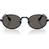 Ray-Ban Occhiali da Sole RB3931 002/J5 x ASAP Rocky Nero/Grigio Scuro Unisex 54/21/145
