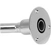 Aramox Pelle di Scarico Passante, Pelle di Scarico Passante in Acciaio Inossidabile 316 Lucidato a Specchio 24 Mm OD per Camion Marino Riscaldatore (Curva)