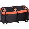 Plutohiker Box da tetto auto, scatola posteriore per gancio di traino, 425 litri, Pro 600D, in PVC, impermeabile, antistrappo, pieghevole