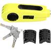 EVGATSAUTO Blocco antifurto blocco impugnatura universale 27-38mm per moto manubrio leva freno acceleratore grip torsione