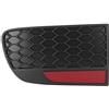 EVGATSAUTO Riflettore Paraurti Posteriore Trim, Riflettore Paraurti Posteriore Trim a Nido D'ape 735362640 Adatto per Punto Mk2b 1999-2012(Sinistra)