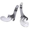 Generic 2 Pezzi Staffe Fari Supplementari Staffe Fendinebbia Staffe Sostituzione Metallo Accessori Veicolo Compatibili con Mini R50 R52 2001-2006 Adatte