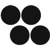 Aramox 4 Pezzi Coprimozzo Centrale 70mm 60mm Coprimozzo Universale Cerchio ABS Copertura Centrale Ruota in Metallo per Ruote Auto Berlina SUV Auto Sportiva (BLACK)
