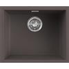 Elleci Lavello Elleci Incasso 1 vasca 55,6x45,6 Zen 105 Keratek Cocoa LKZ10587