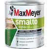 Maxmeyer Smalto All'Acqua Poliuretanico Opaco Nero 0,75 L