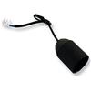 Ledmaxx 990027 A, 10 x portalampada da 60 Watt, E27, nero, 17,5 x 4 x 4 cm