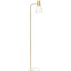 Pauleen 48145 Grand Elegance Lampada da terra dorata piantana nel colore bianco max25W E27 bianco/oro 230V metallo