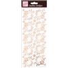 Anita's ANT 810288 - Adesivi per scrapbooking, taglia unica, colore: Oro rosa su bianco