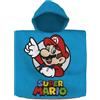 Nintendo KIDS EUROSWAN Poncho Asciugamano in cotone Super Mario 120 x 60 cm