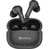Sandberg 126-51 cuffia e auricolare true wireless stereo (tws) in-ear musica/giornaliera bluetooth nero