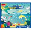 MAPED CREATIV - My First Finger Stamps - Cofanetto Divertente di Impronte digitali per Bambini - attività Creativa a Partire da 3 Anni con Carte illustrate