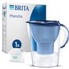 Brita Caraffa filtrante Marella +1 Maxtra Pro PP Blu Polipropilene 2,4 L 150 l