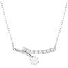 SWAROVSKI COLLANA MATRIX, TAGLIO ROUND PLACCATO RODIO