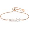 SWAROVSKI BRACCIALE MESMERA, TAGLIO MISTO, FINITURA ORO ROSA 18K, 5764801