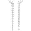 SWAROVSKI ORECCHINI MESMERA, TAGLIO MARQUISE, PLACCATO RODIO, 5748006