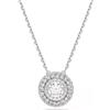 SWAROVSKI PENDENTE SUBLIMA, TAGLIO ROUND PLACCATO RODIO